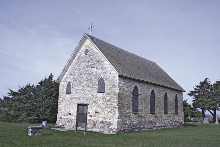 Chalk rock church