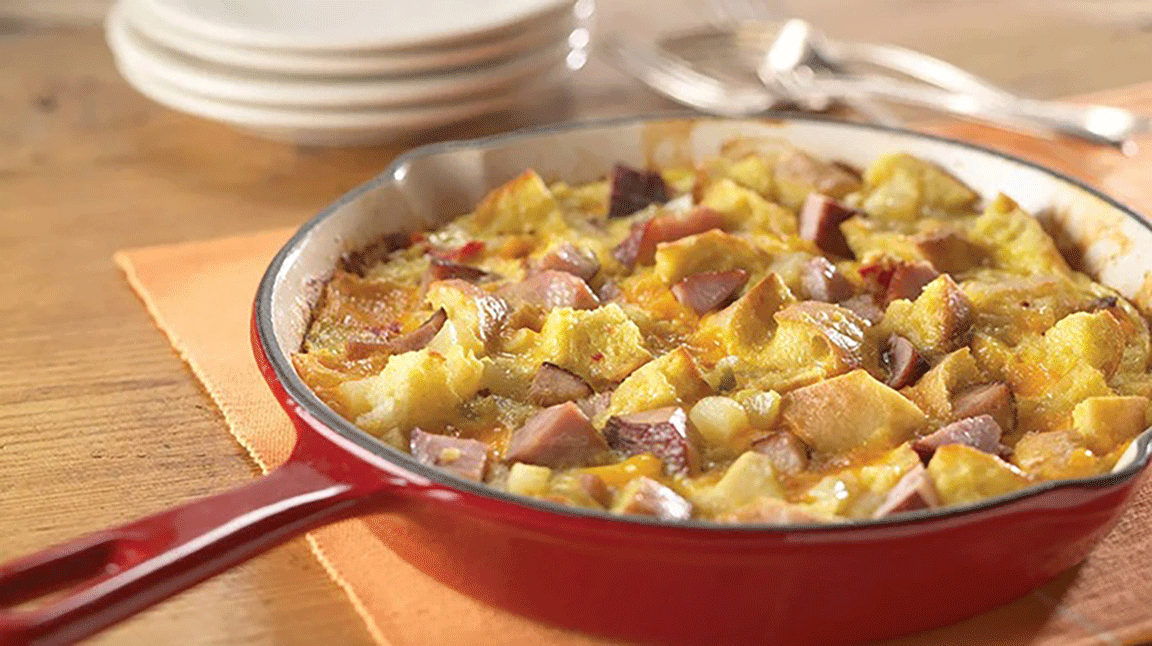 Anytime Ham and Cheese Frittata