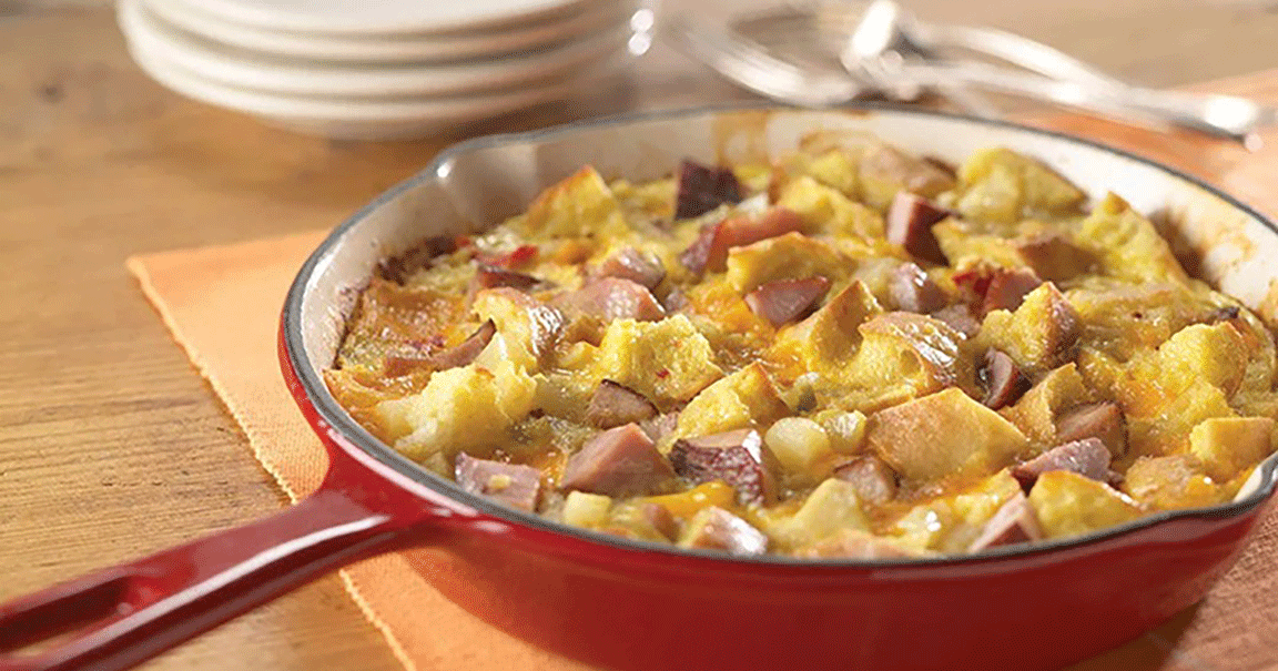 Anytime Ham and Cheese Frittata