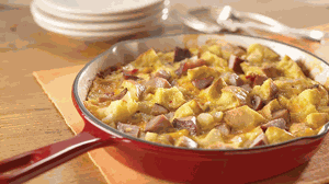 Anytime Ham and Cheese Frittata recipe