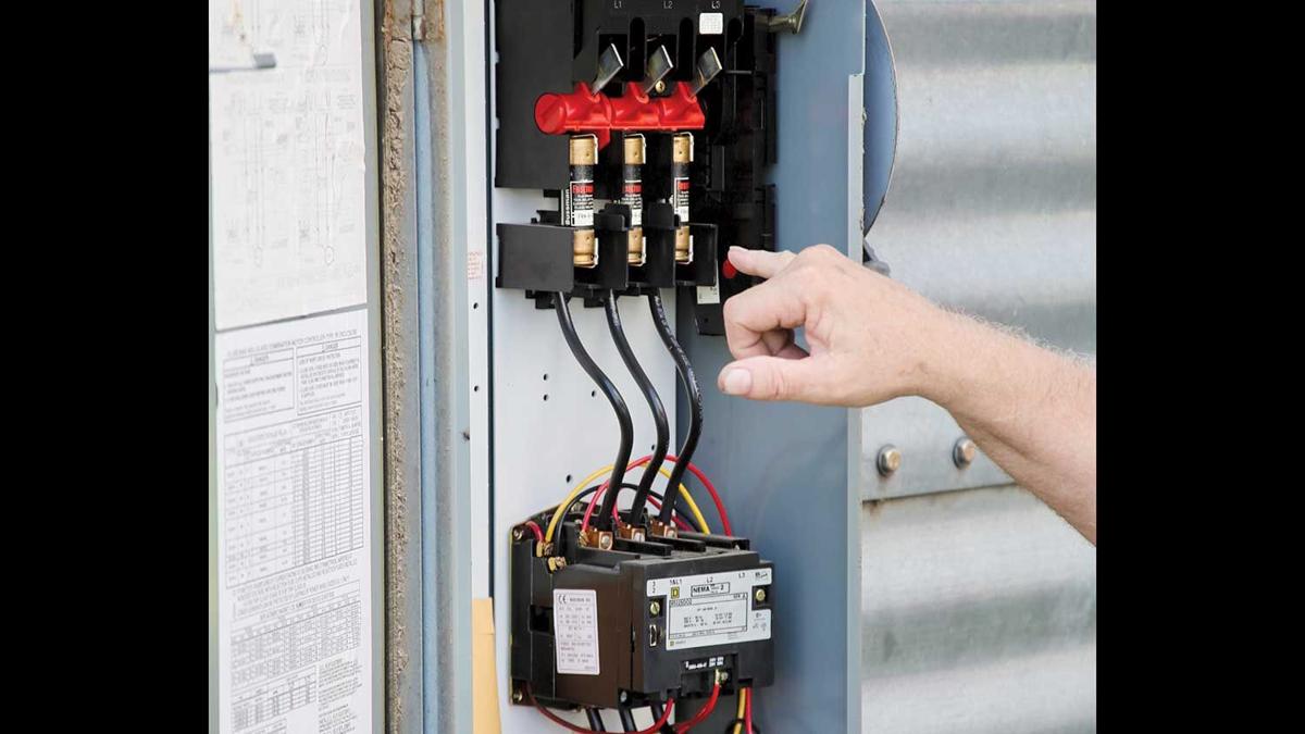 Safety watch power source