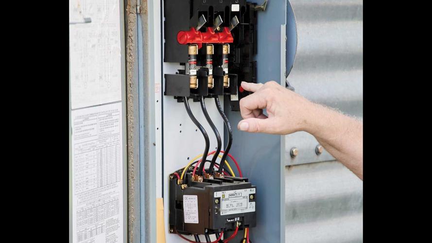 Safety watch power source