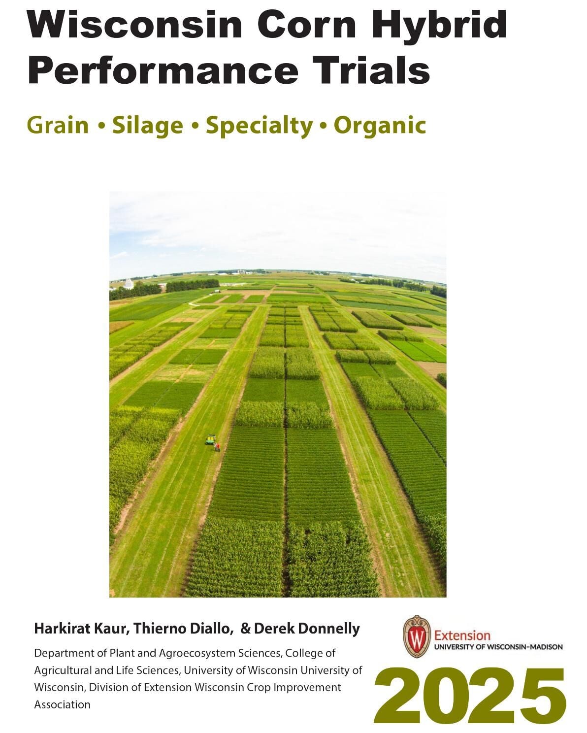 2025 Corn Hybrid Performance Trials