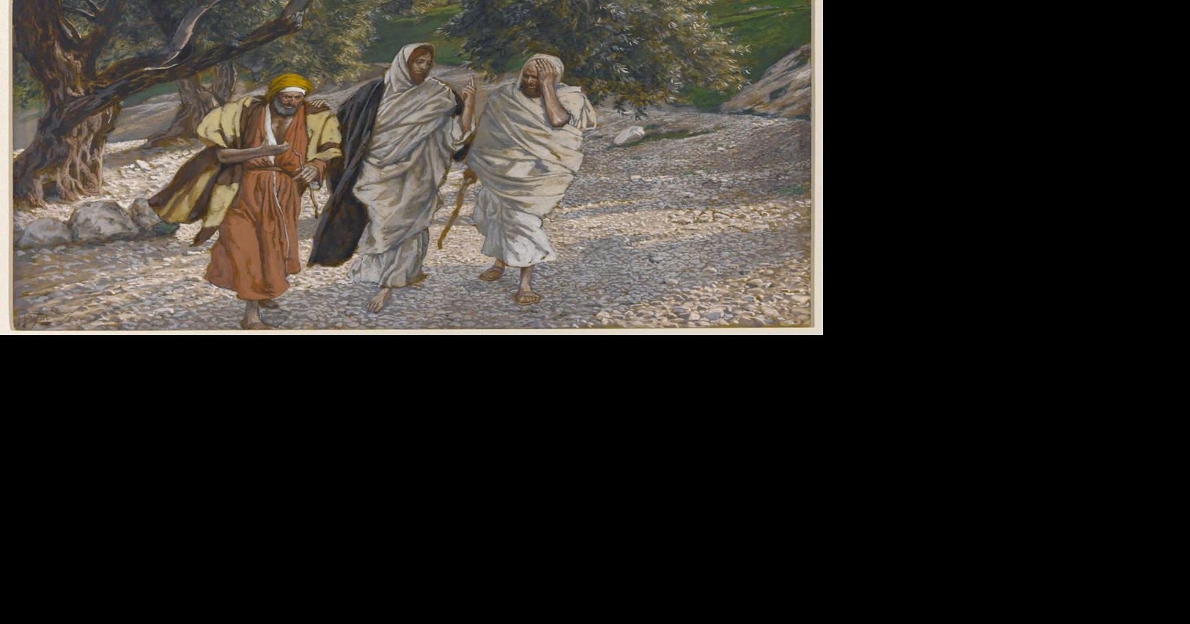 The Pilgrims of Emmaus on the Road