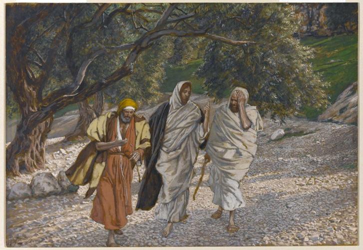The Pilgrims of Emmaus on the Road