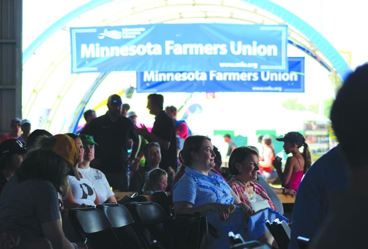 Farmfest 2025 Farmers Union Klobuchar JA.jpg