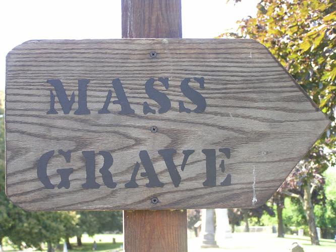Mass grave