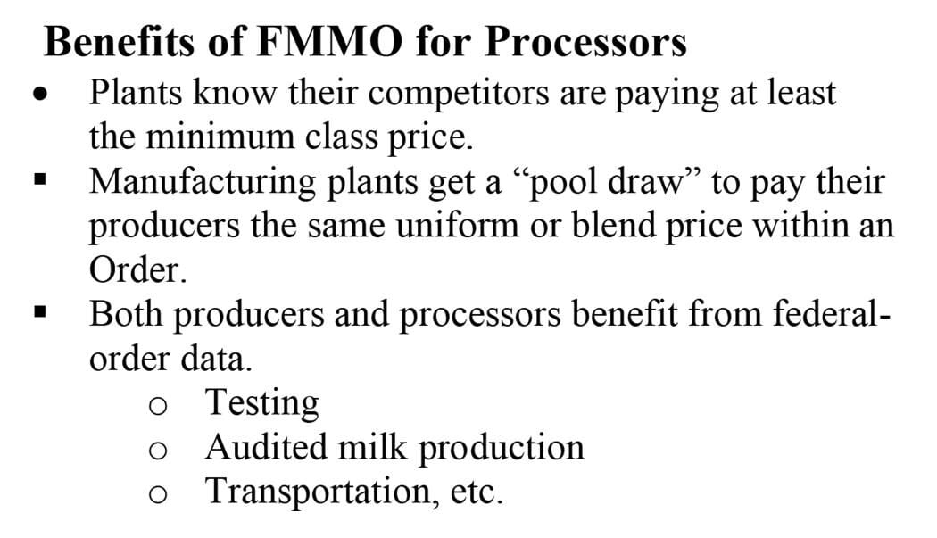 Benefits for Processors