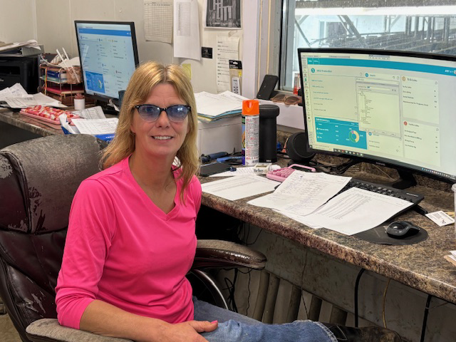 Cindy of Bad Axe Dairy