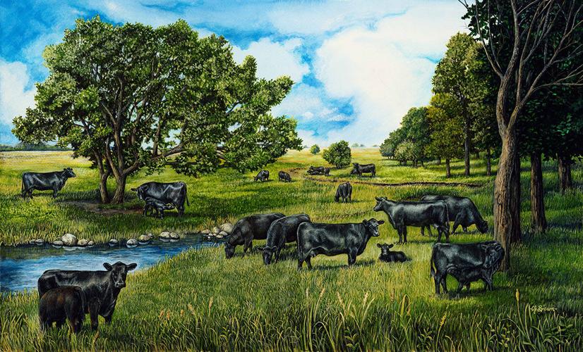 C.J. Brown Grazing in the Grove