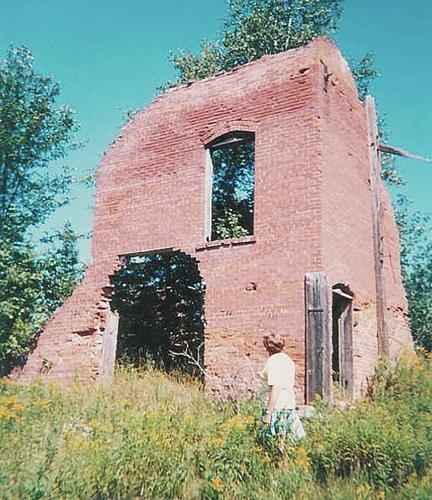 Abandoned home house