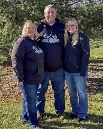 Amy VanderMark, David Knuth and Kelly Green