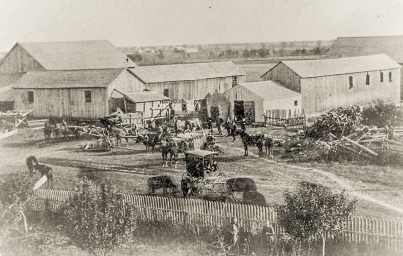 Haber-Zeller Farm in 1870