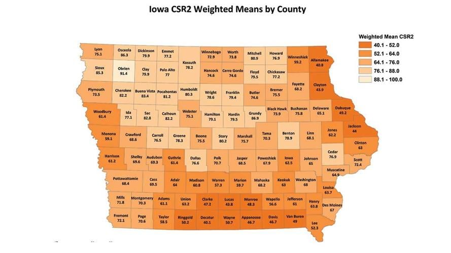 Farming practices vary across Iowa soil types