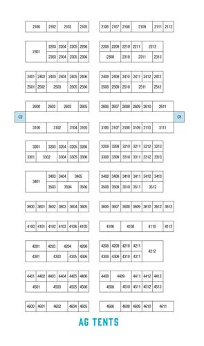 Farmfest Ag tents map 2016