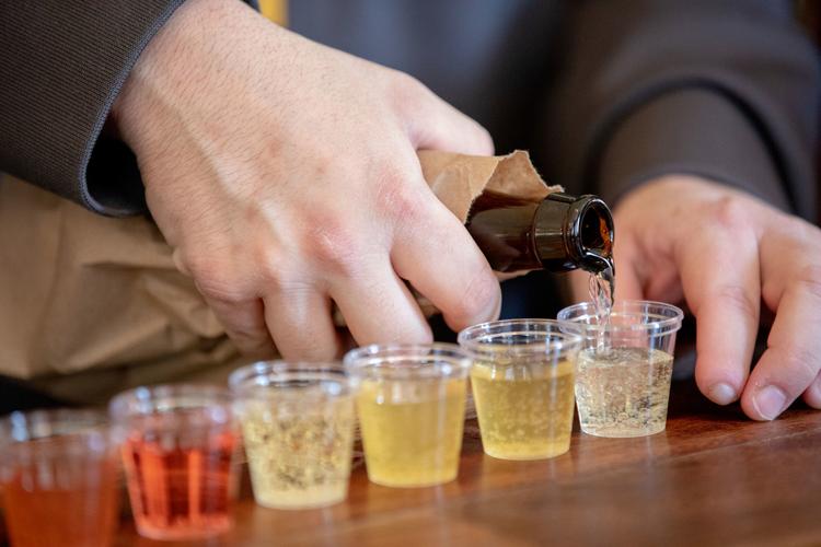 Cider pours