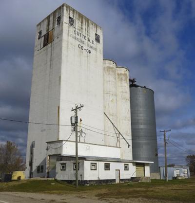 Farmers Union grain co-op elevator
