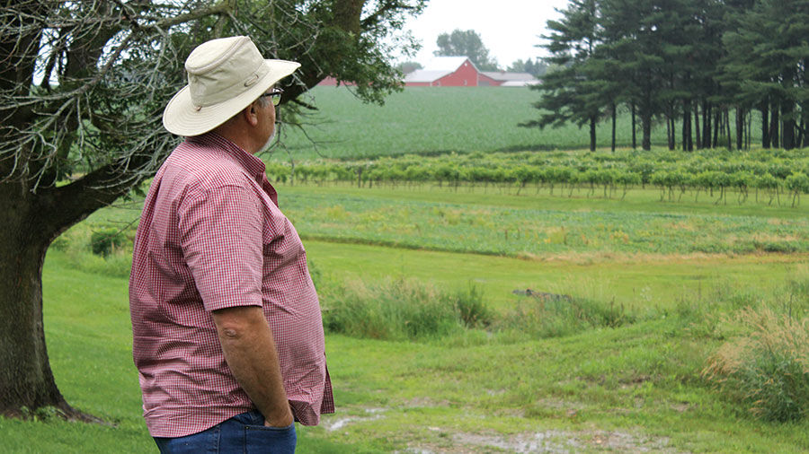 Terrie Tuntland operate a corn and soybean farm