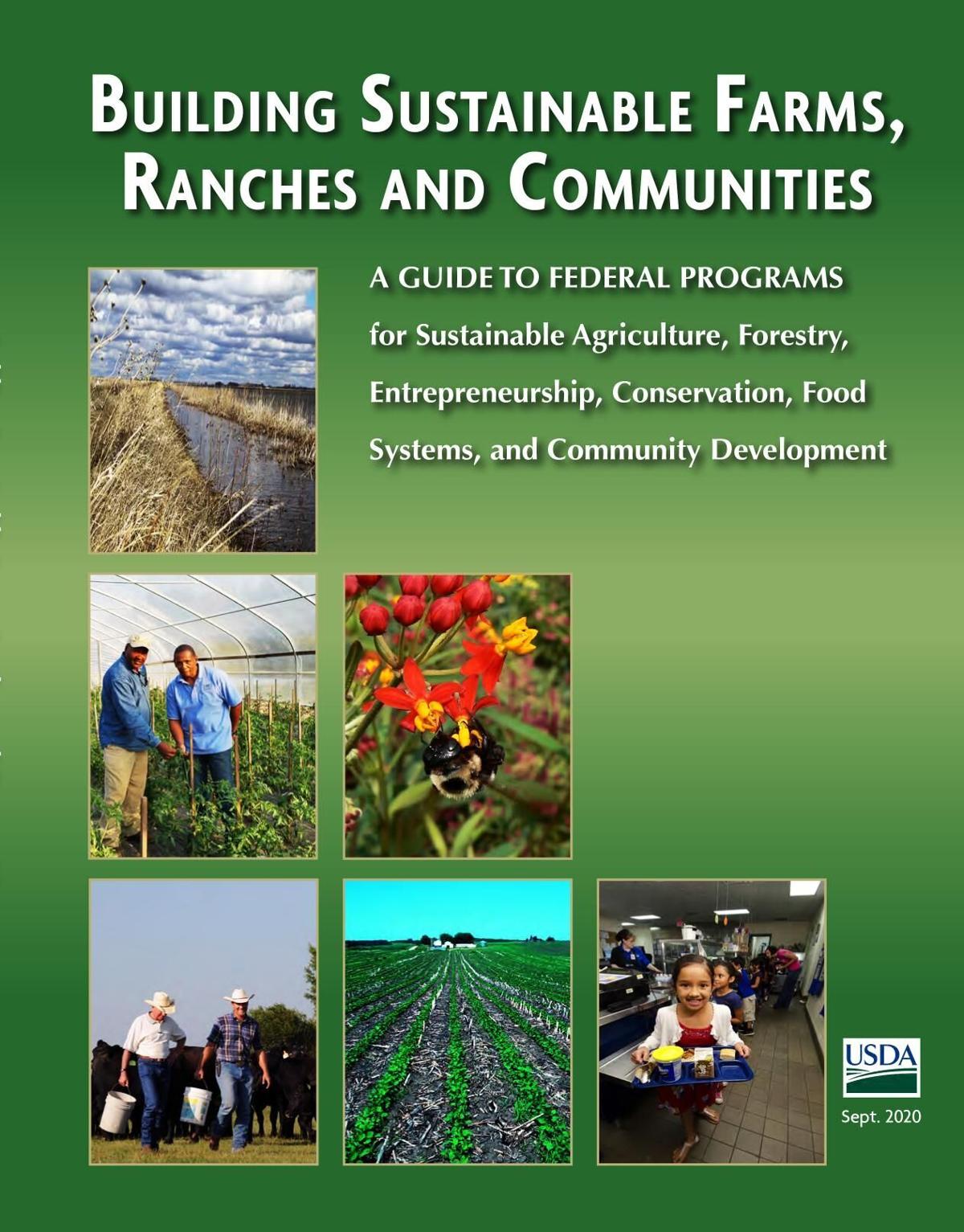Building Sustainable Farms, Ranches and Communities guide cover