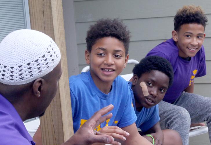 Coach Assad and youth