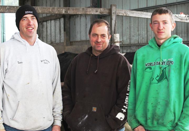 Tom, Garry Jr. and Tyler Crosby