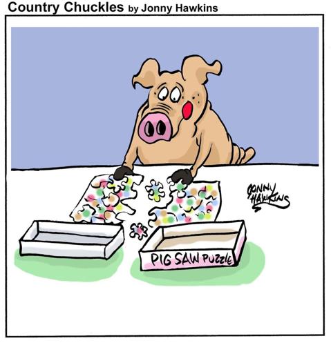Country Chuckles by Jonny Hawkins