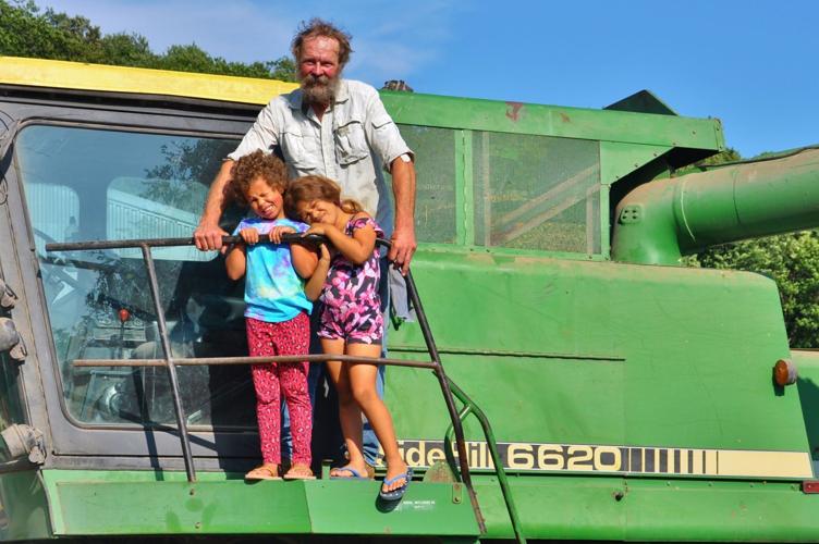 Bulman with grandgirls