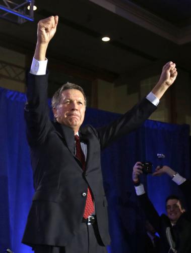 Ohio Gov. John Kasich, AP vertical photo