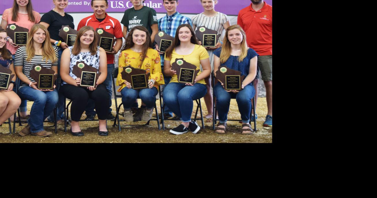 Exhibitors recognized at Dairyland Youth Celebration