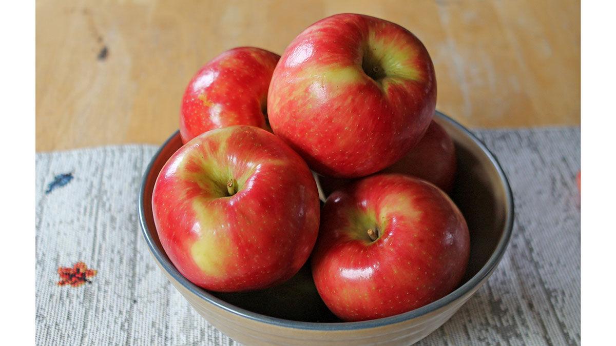 Apples in bowl