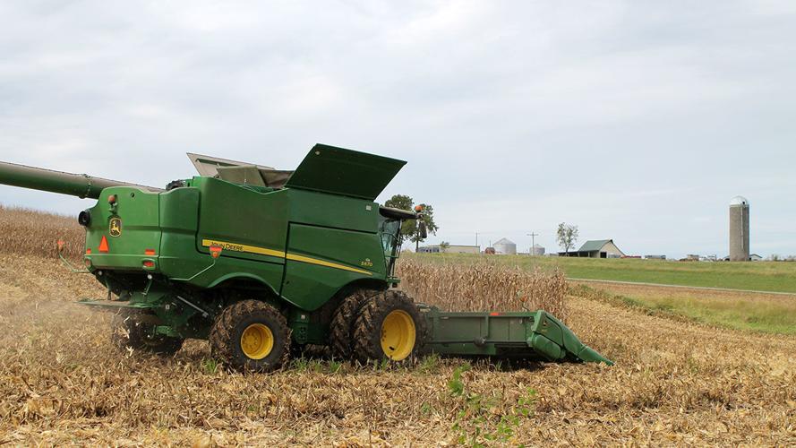 Missouri corn harvest