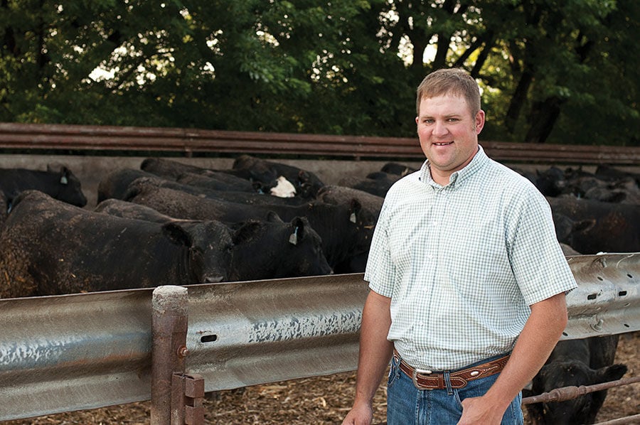 Young Iowa farmer finds place in beef leadership