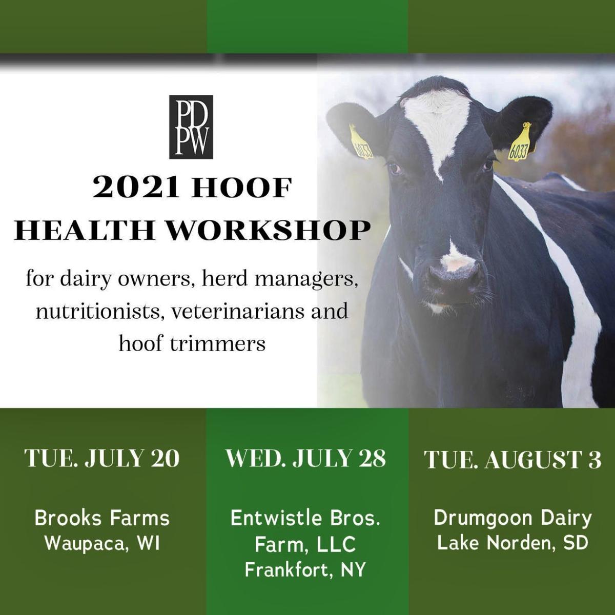 PDPW Hoof Health Workshop 2021 logo