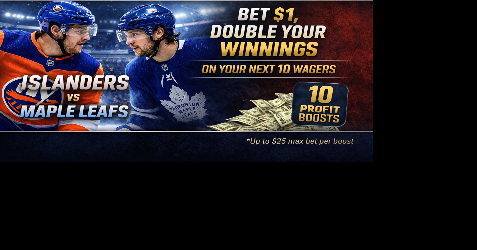 Caesars Sportsbook Promo: Islanders vs. Maple Leafs – Double Your Winnings on 10 Bets