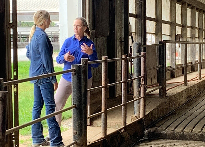 Ann Deering and LuAnn Rolling