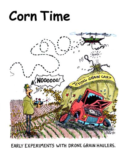 Corn Time by Bob Lang