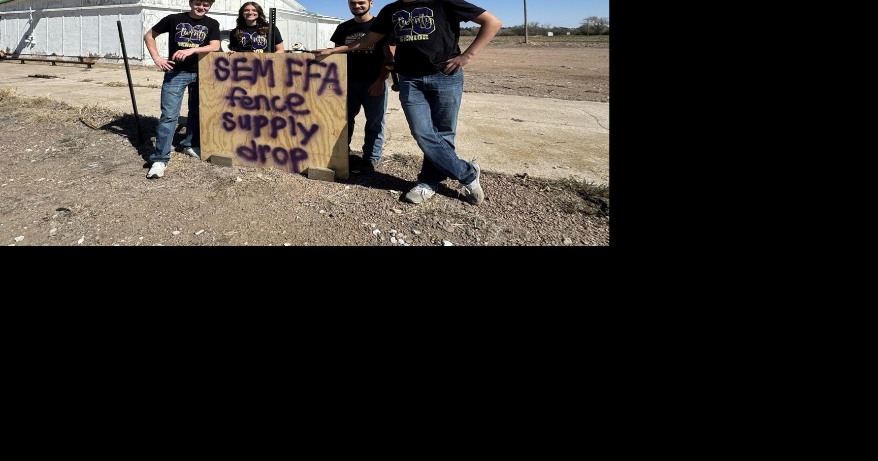 FFA chapter offers relief post-fire