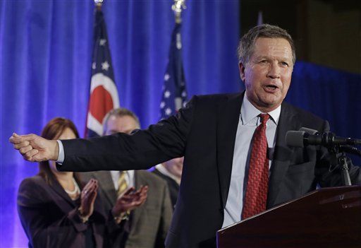 Ohio Gov. John Kasich, AP photo