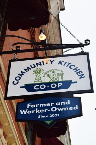 Community Kitchen Co-op sign