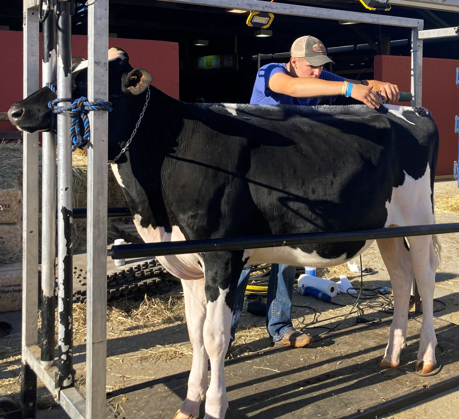 Jacob Harbaugh at State Fair