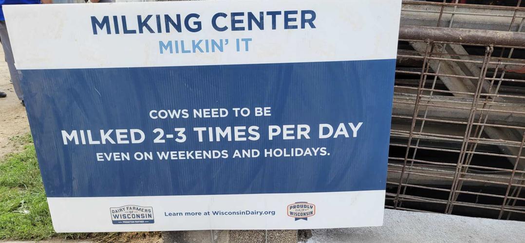 Milking sign
