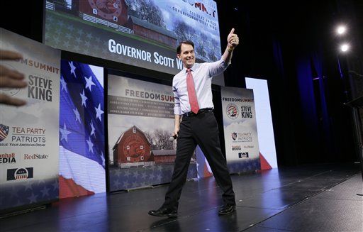 Scott Walker in Iowa file photo