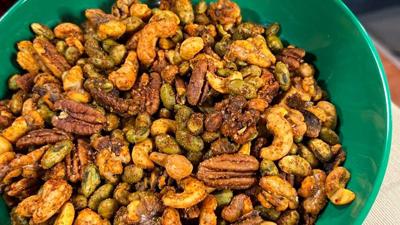 Smokey Spiced Party Nuts