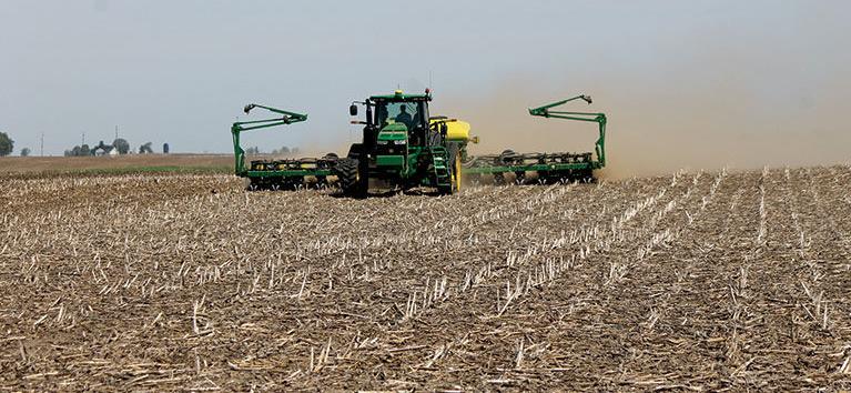 Planting in central Illinois 2017