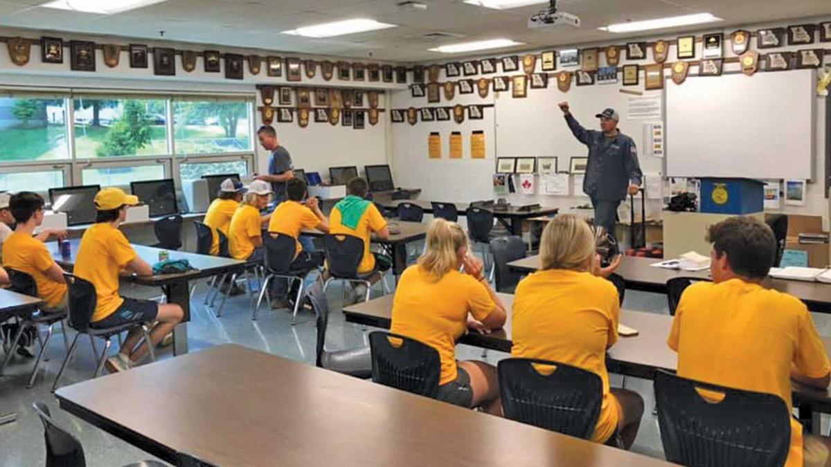 FFA members in Troy, Mo