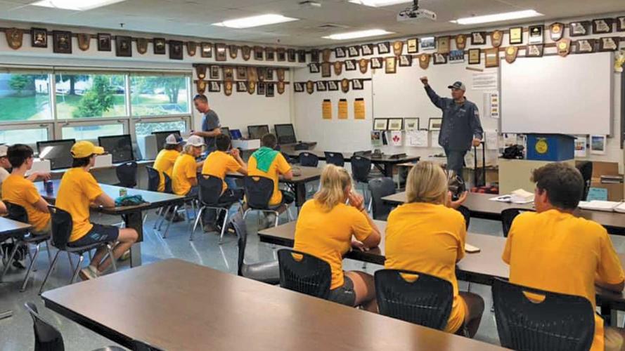 FFA members in Troy, Mo