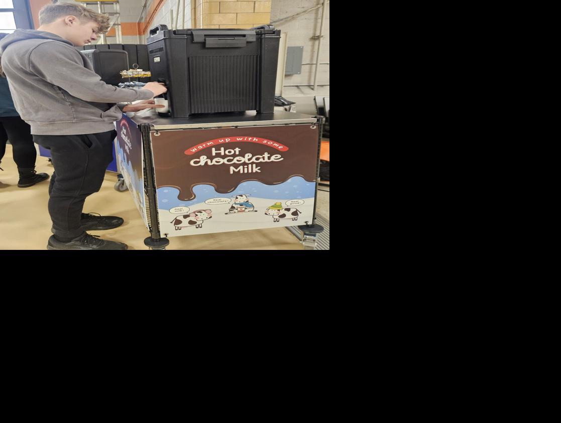 Hot Chocolate Milk Station