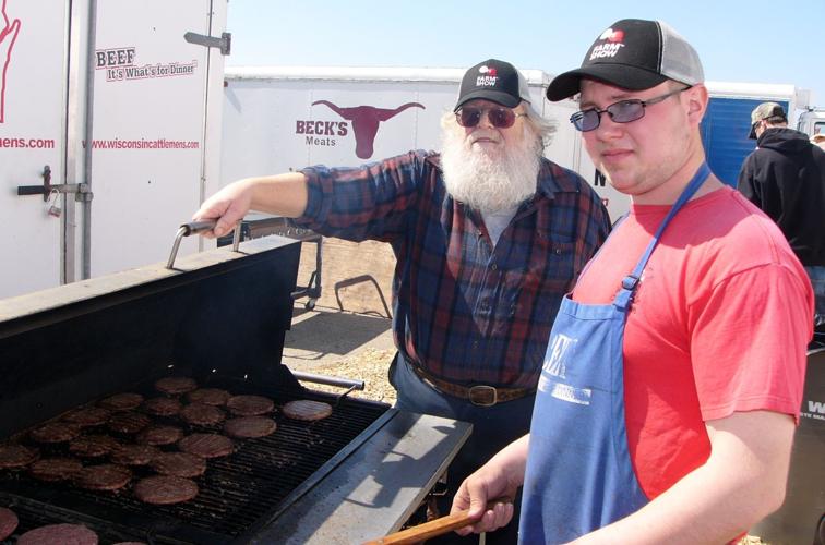 Producers flip burgers