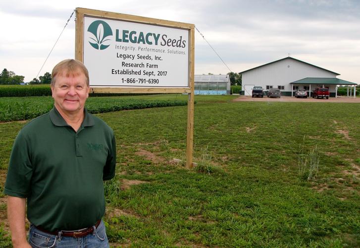 Bruce Ceranske at new research farm