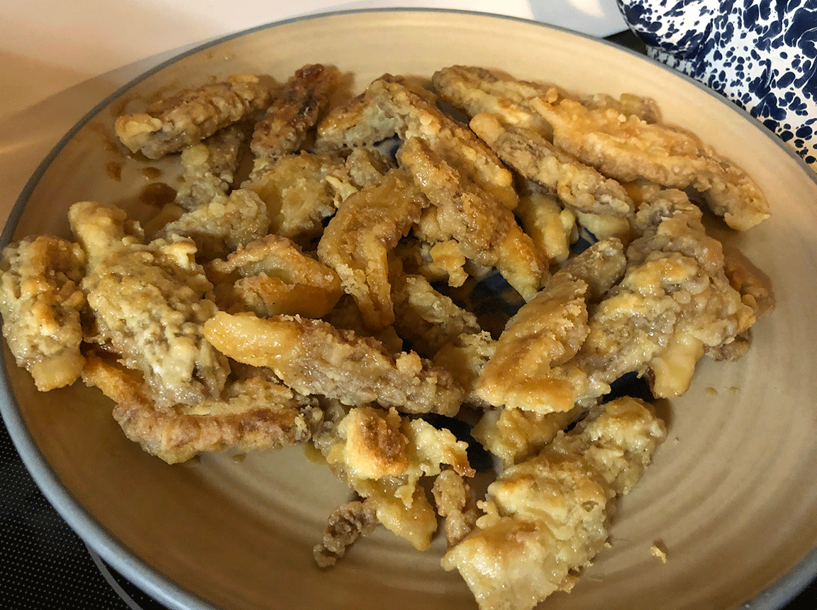 fried morels